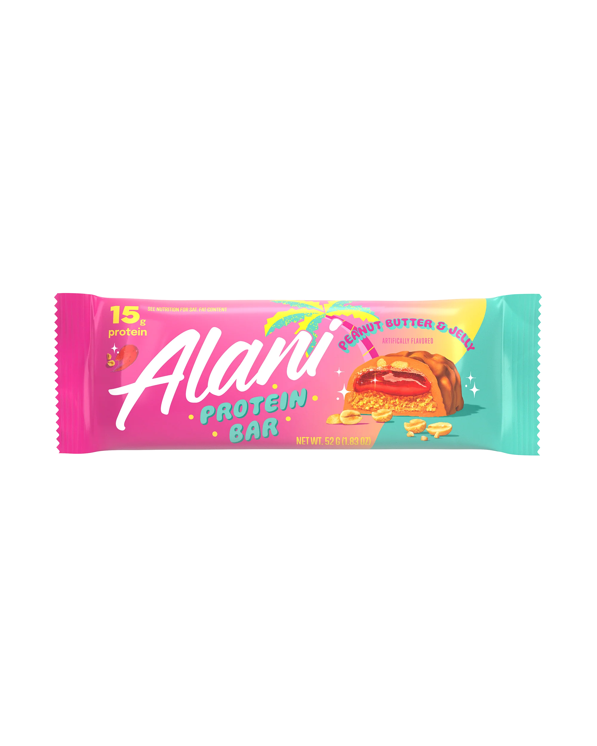 Featured Alani Nu Protein Bar - Peanut Butter & Jelly - Image 5