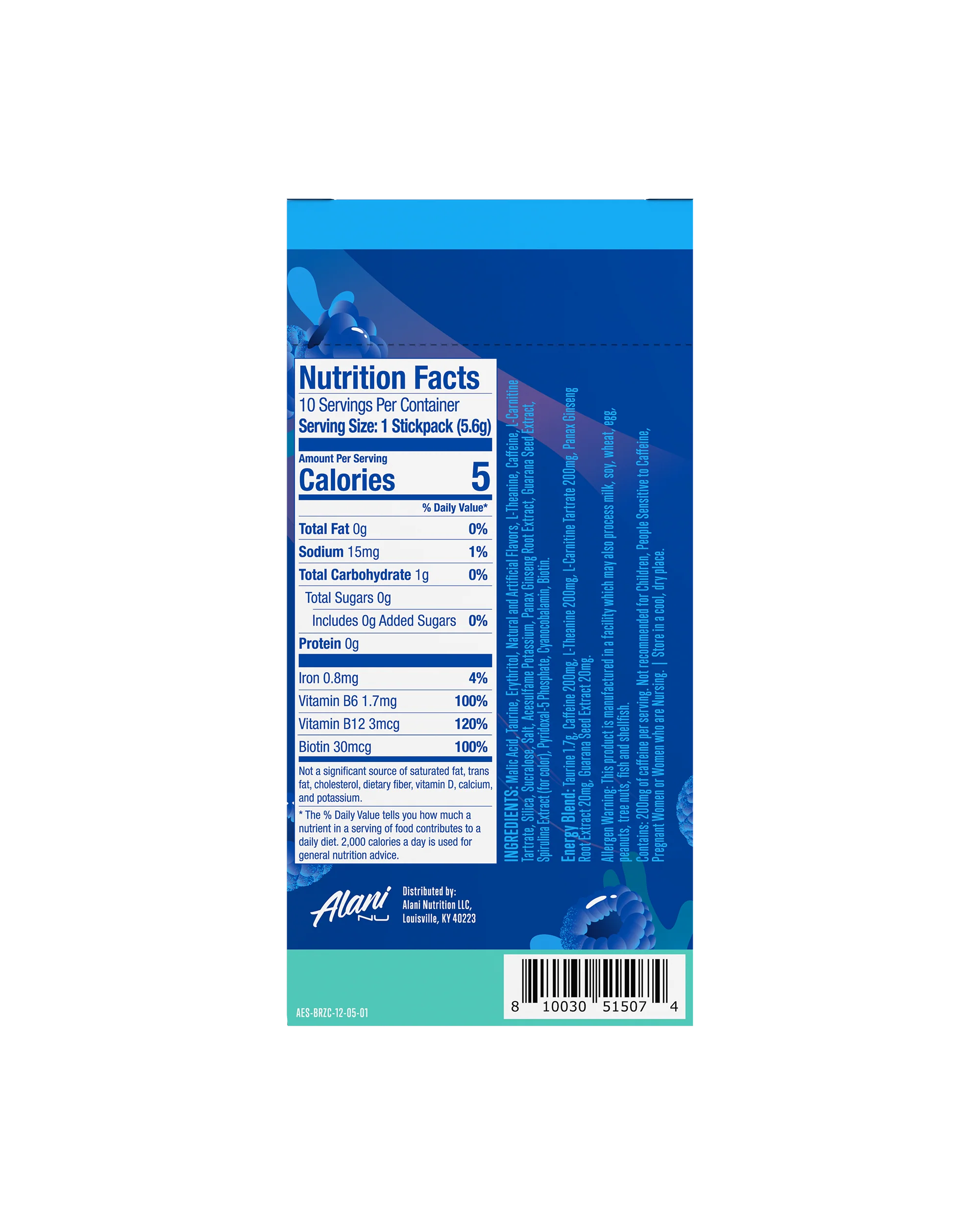 Featured Alani Nu Energy Sticks - Breezeberry - Image 3