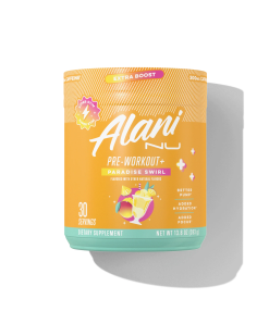 Featured Alani Nu Pre-Workout+ - Paradise Swirl