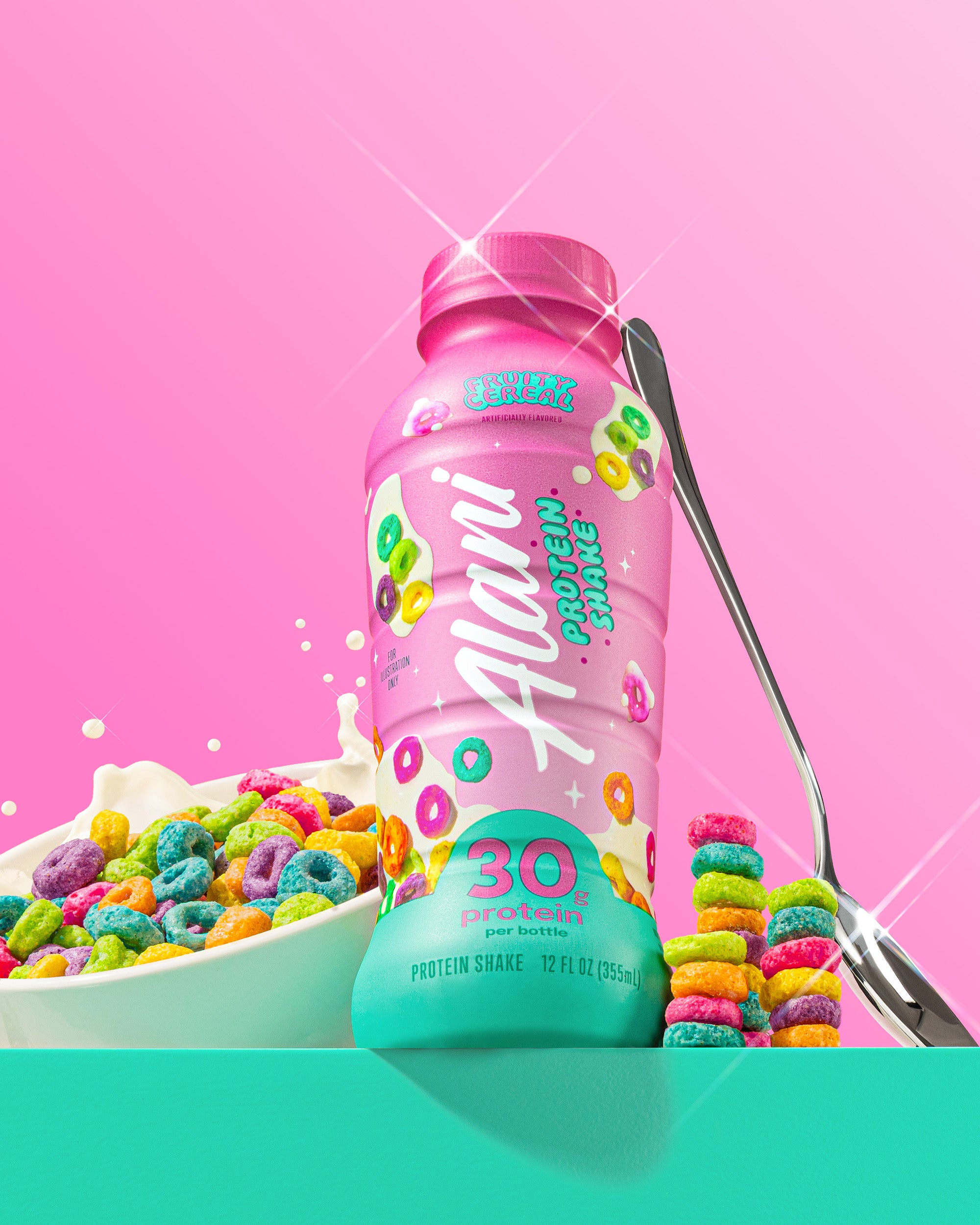 Featured Alani Nu 30g protein shake - fruity cereal - Image 3