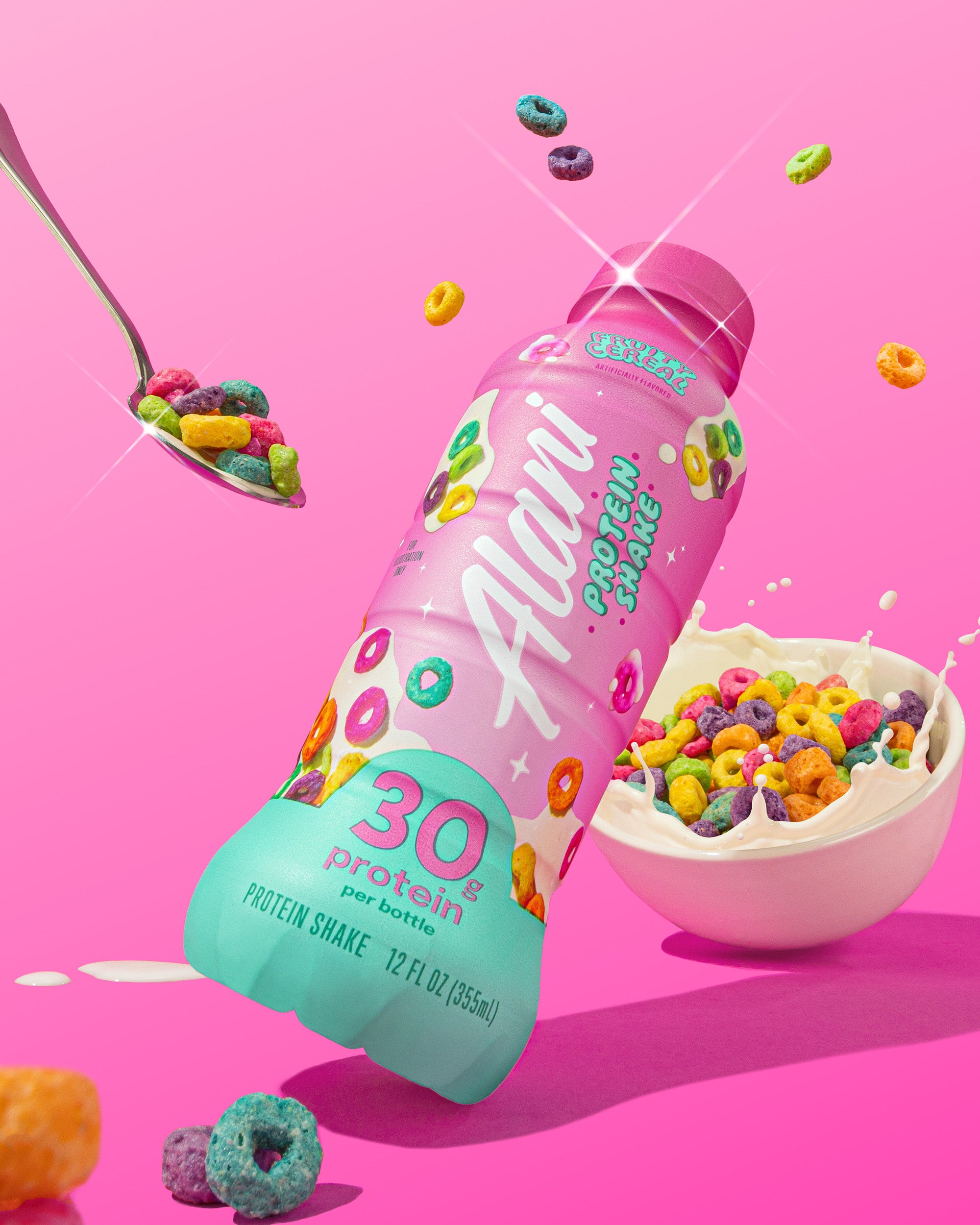 Featured Alani Nu 30g protein shake - fruity cereal - Image 4
