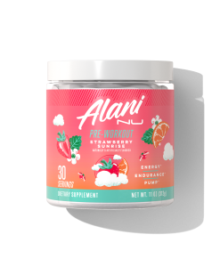 Featured Alani Nu pre-workout - strawberry sunrise