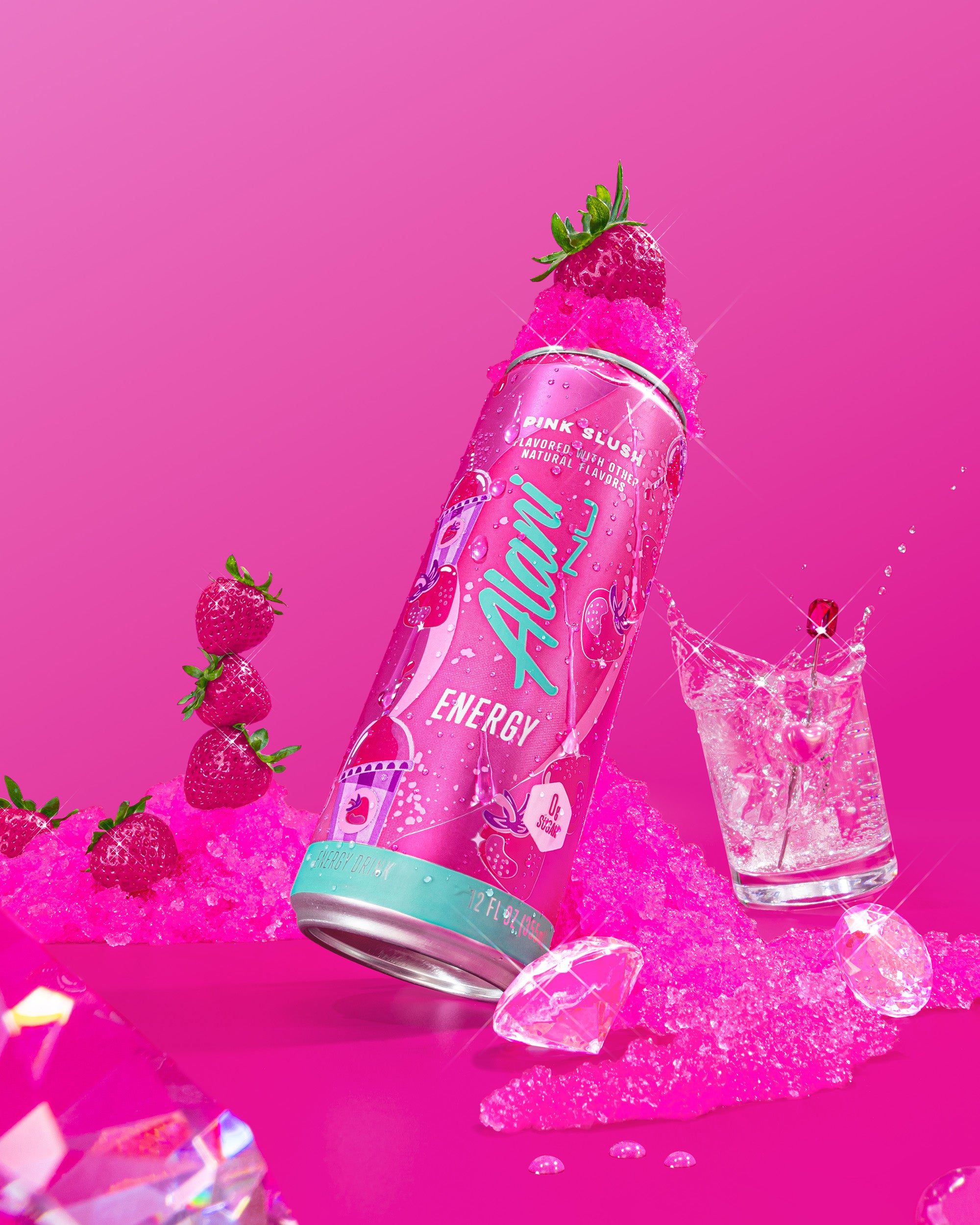 Featured Alani Nu energy drink & pre-workout - pink slush - Image 4
