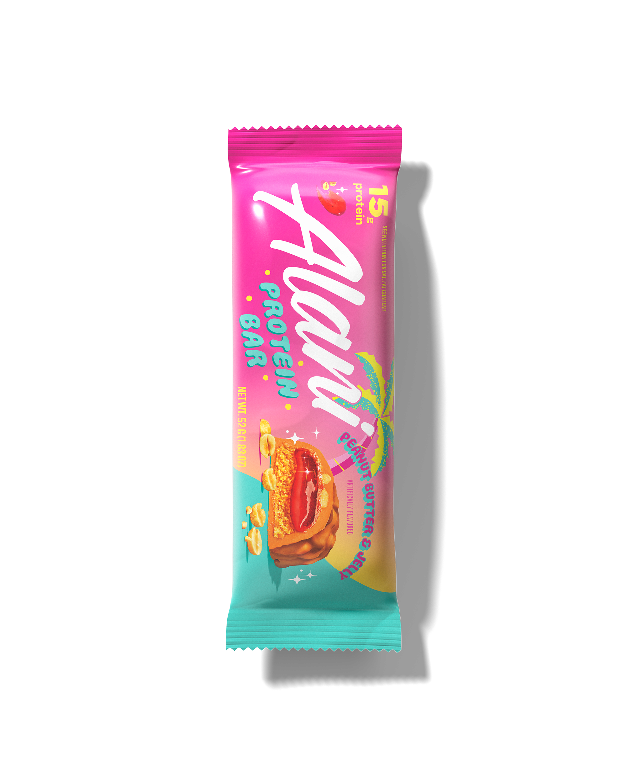 Featured Alani Nu protein bar - peanut butter & jelly