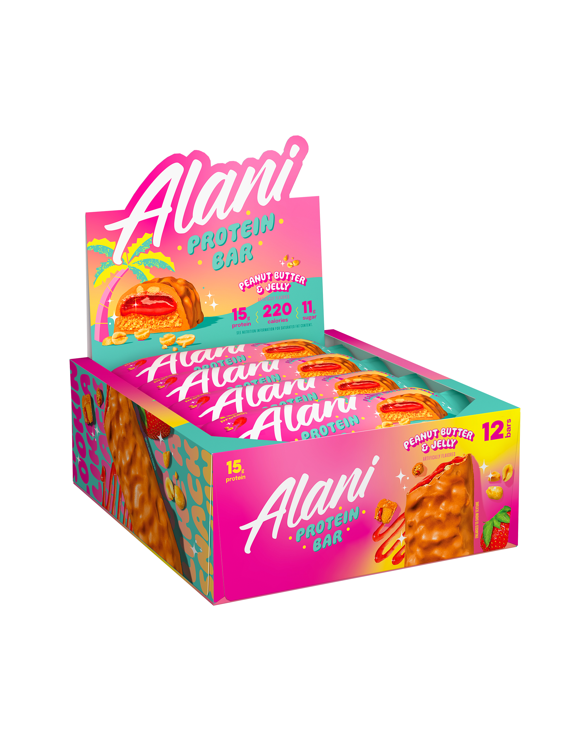 Featured Alani Nu protein bar - peanut butter & jelly - Image 4