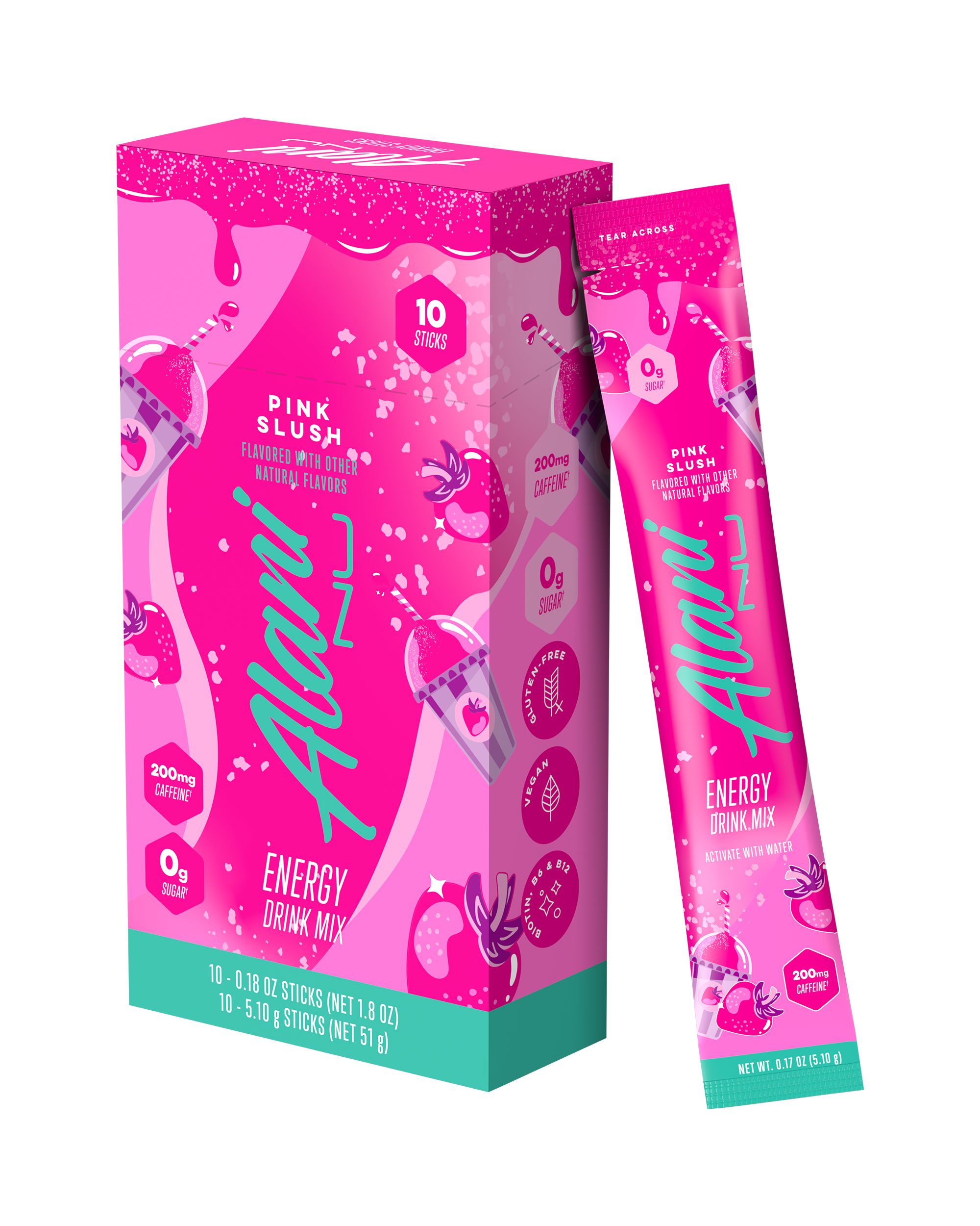 Featured Alani Nu energy sticks - pink slush - Image 2