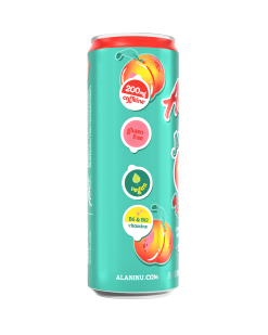 Alternative view of Featured Alani Nu energy drink - juicy peach